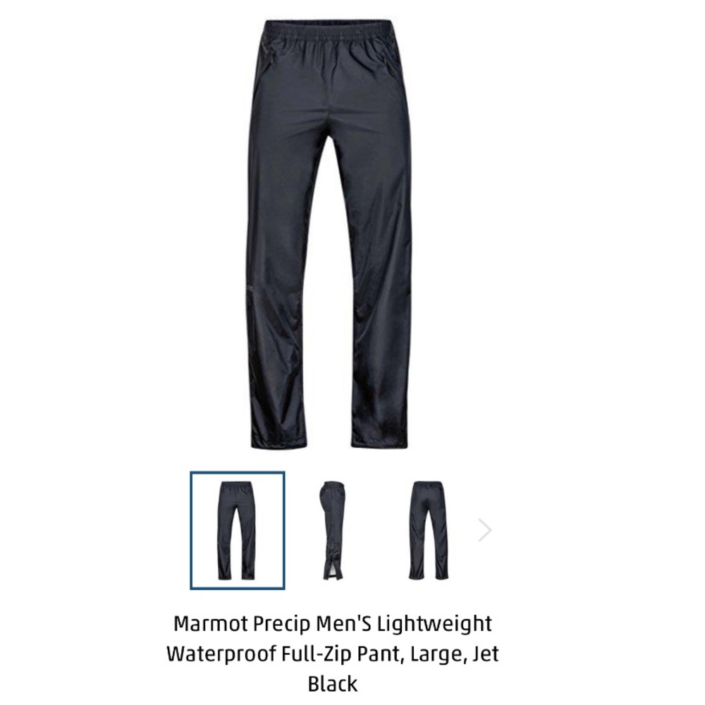 Marmot PreCip Full Zip Pants